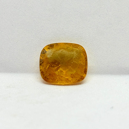 6.20 Carat Bangkok Yellow Sapphire Stone | Natural Thailand Yellow Sapphire | Premium Certified Gemstone