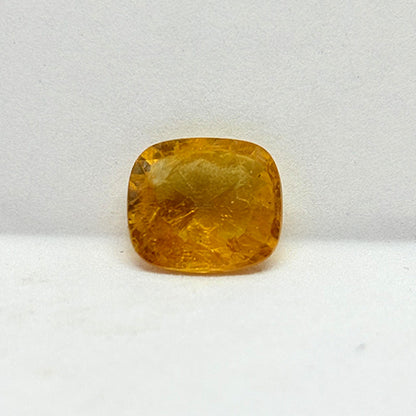 6.20 Carat Bangkok Yellow Sapphire Stone | Natural Thailand Yellow Sapphire | Premium Certified Gemstone
