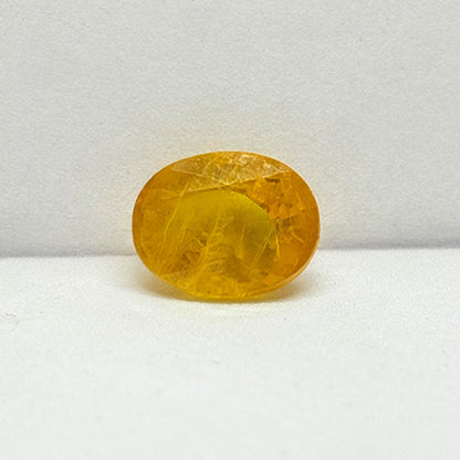 6.50 Carat Bangkok Yellow Sapphire Stone | Natural Thailand Yellow Sapphire | Premium Certified Gemstone