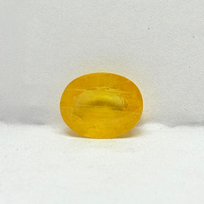 6.70 Carat Bangkok Yellow Sapphire Stone | Natural Thailand Yellow Sapphire | Premium Certified Gemstone