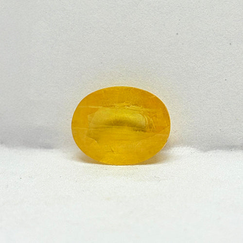 6.70 Carat Bangkok Yellow Sapphire Stone | Natural Thailand Yellow Sapphire | Premium Certified Gemstone