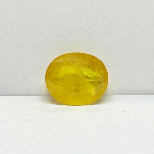 7.75 Carat Bangkok Yellow Sapphire Stone | Natural Thailand Yellow Sapphire | Premium Certified Gemstone