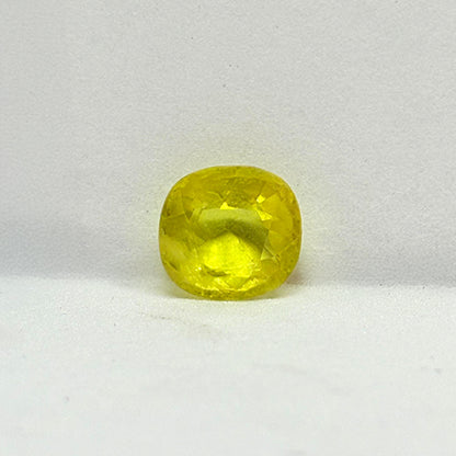 2.97 Carat Bangkok Yellow Sapphire (Pukhraj) Stone | Natural Thailand Pukhraj for Jupiter (Guru) | Certified Gemstone