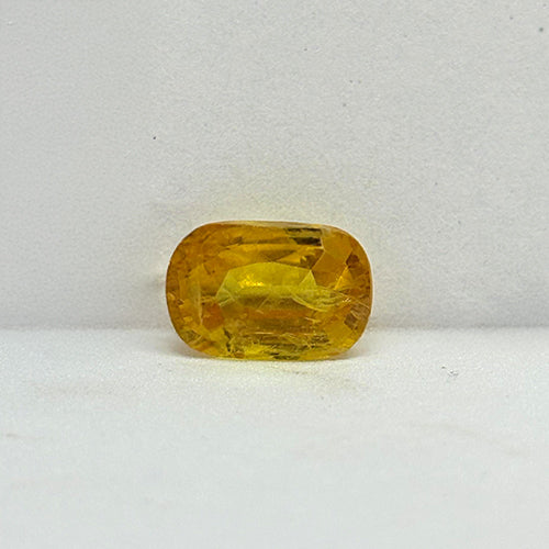 3.60 Carat Bangkok Yellow Sapphire (Pukhraj) Stone | Natural Thailand Pukhraj for Jupiter (Guru) | Certified Gemstone