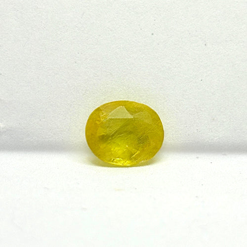 4.25 Carat Bangkok Yellow Sapphire (Pukhraj) Stone | Natural Thailand Pukhraj for Jupiter (Guru) | Certified Gemstone