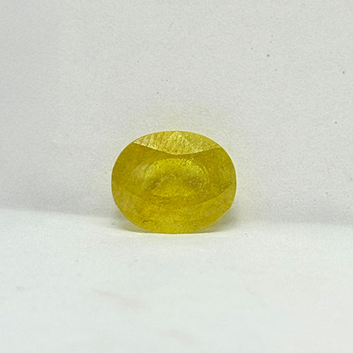 4.90 Carat Bangkok Yellow Sapphire (Pukhraj) Stone | Natural Thailand Pukhraj for Jupiter (Guru) | Certified Gemstone