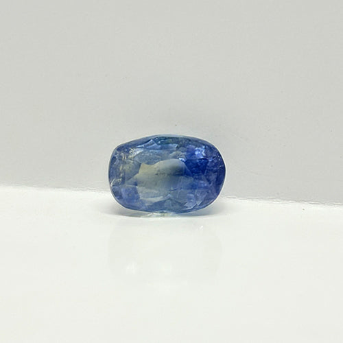6.12 Carat Ceylon Blue Sapphire (Neelam) | Natural Sri Lanka Premium Blue Sapphire Gemstone | Certified Original Neelam for Astrology