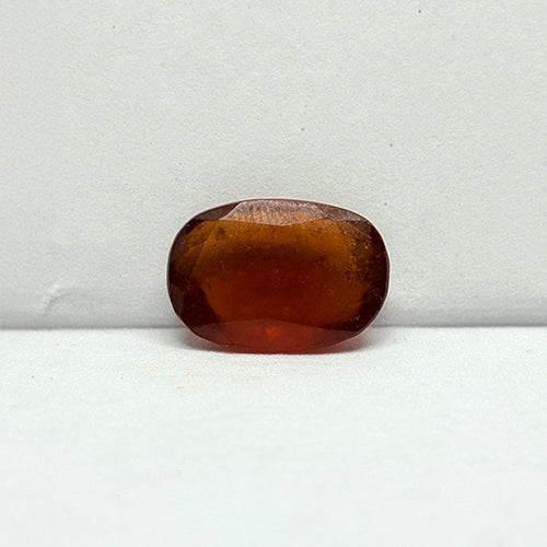 11.15 Carat Indian Gomed (Hessonite Garnet) Stone | Natural Rahu Gemstone | Certified Original Gomed for Astrology