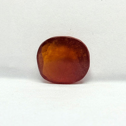 13.72 Carat Indian Gomed (Hessonite Garnet) Stone | Natural Rahu Gemstone | Certified Original Gomed for Astrology