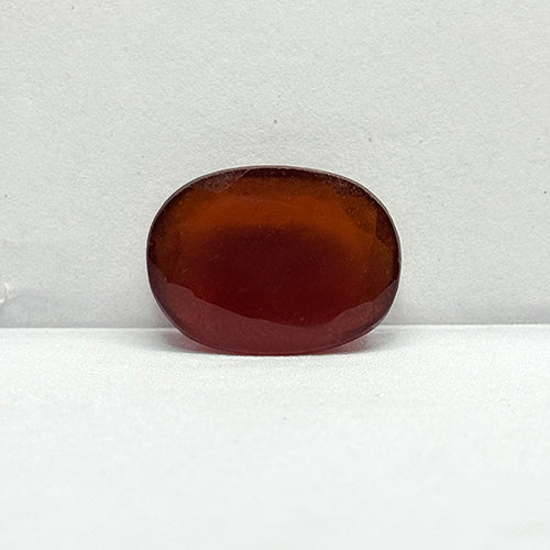 14.12 Carat Indian Gomed (Hessonite Garnet) Stone | Natural Rahu Gemstone | Certified Original Gomed for Astrology
