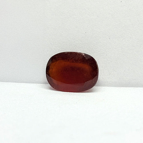 8.57 Carat Indian Gomed (Hessonite Garnet) Stone | Natural Rahu Gemstone | Certified Original Gomed for Astrology