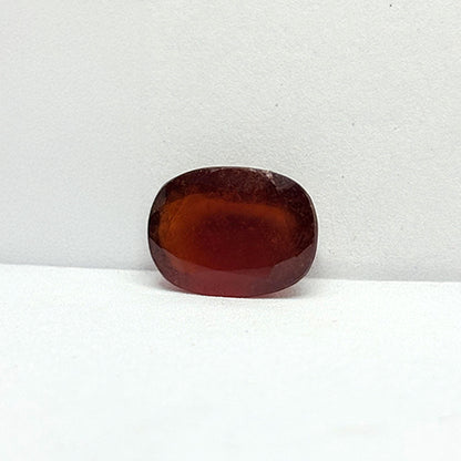 8.57 Carat Indian Gomed (Hessonite Garnet) Stone | Natural Rahu Gemstone | Certified Original Gomed for Astrology
