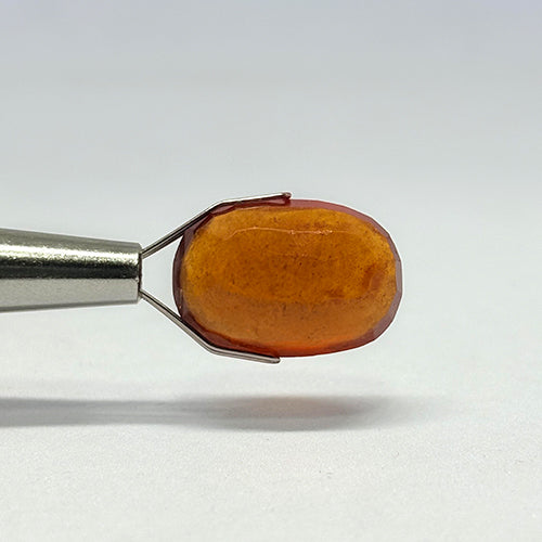 11.15 Carat Indian Gomed (Hessonite Garnet) Stone | Natural Rahu Gemstone | Certified Original Gomed for Astrology