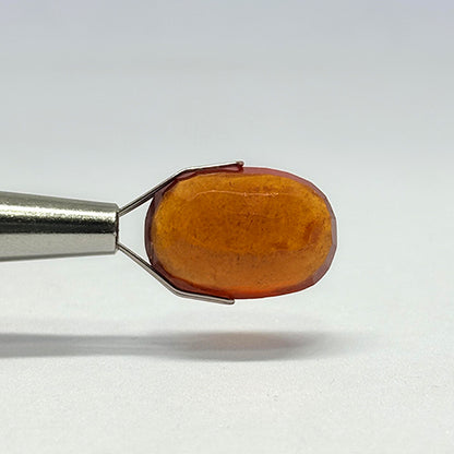 11.15 Carat Indian Gomed (Hessonite Garnet) Stone | Natural Rahu Gemstone | Certified Original Gomed for Astrology