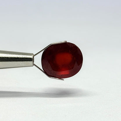 12.3 Carat Indian Gomed (Hessonite Garnet) Stone | Natural Rahu Gemstone | Certified Original Gomed for Astrology