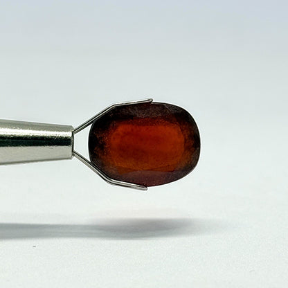 8.57 Carat Indian Gomed (Hessonite Garnet) Stone | Natural Rahu Gemstone | Certified Original Gomed for Astrology