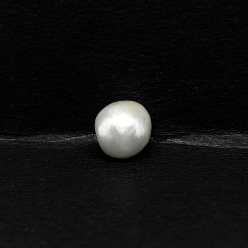 4.42 Carat Japanese Keshi Pearl (Moti) Stone | Natural Japan Pearl for Moon (Chandra) | Premium Certified Gemstone