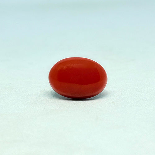 5.32 Carat Japanese Red Coral (Moonga) Stone | Natural Japan Coral for Mars (Mangal) | Premium Certified Gemstone