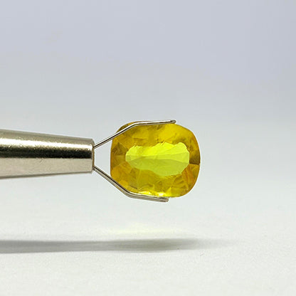 5.20 Carat Bangkok Yellow Sapphire Stone | Natural Thailand Yellow Sapphire | Premium Certified Gemstone