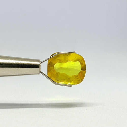 5.20 Carat Bangkok Yellow Sapphire Stone | Natural Thailand Yellow Sapphire | Premium Certified Gemstone