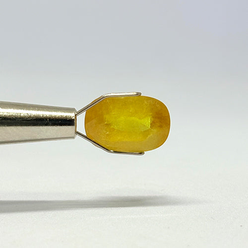 5.22 Carat Bangkok Yellow Sapphire Stone | Natural Thailand Yellow Sapphire | Premium Certified Gemstone