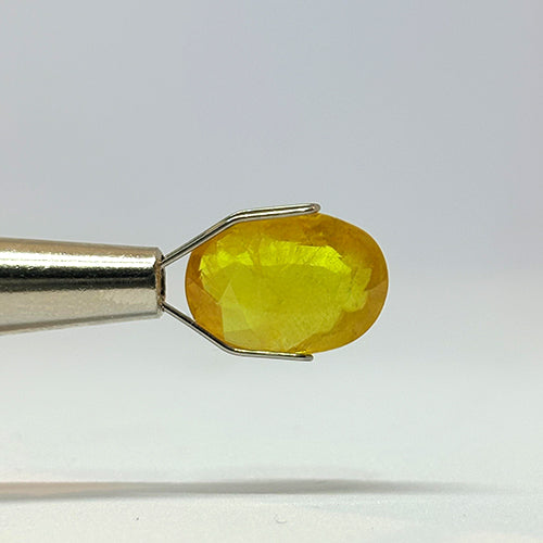 5.30 Carat Bangkok Yellow Sapphire Stone | Natural Thailand Yellow Sapphire | Premium Certified Gemstone
