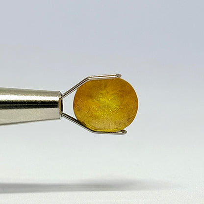 5.65 Carat Bangkok Yellow Sapphire Stone | Natural Thailand Yellow Sapphire | Premium Certified Gemstone