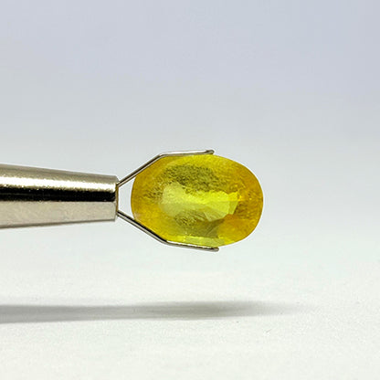 5.75 Carat Bangkok Yellow Sapphire Stone | Natural Thailand Yellow Sapphire | Premium Certified Gemstone