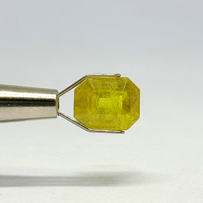 5.87 Carat Bangkok Yellow Sapphire Stone | Natural Thailand Yellow Sapphire | Premium Certified Gemstone