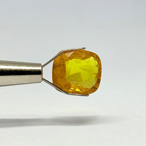 6.20 Carat Bangkok Yellow Sapphire Stone | Natural Thailand Yellow Sapphire | Premium Certified Gemstone