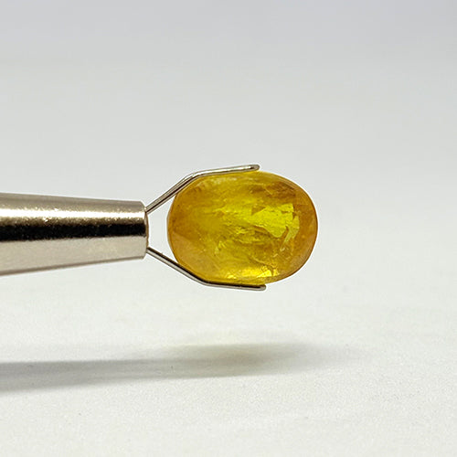 7.02 Carat Bangkok Yellow Sapphire Stone | Natural Thailand Yellow Sapphire | Premium Certified Gemstone