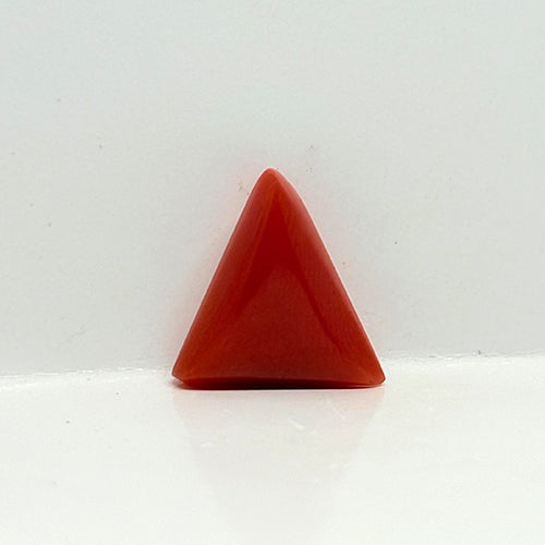 5.22 Carat Italian Red Coral (Moonga) Stone | Natural Italy Moonga for Mars (Mangal) | Certified Coral Gemstone