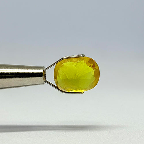 5.12 Carat Bangkok Yellow Sapphire Stone | Natural Thailand Yellow Sapphire | Premium Certified Gemstone