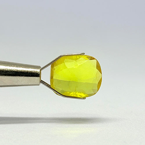 5.20 Carat Bangkok Yellow Sapphire Stone | Natural Thailand Yellow Sapphire | Premium Certified Gemstone