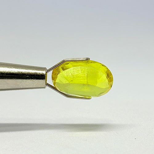5.62 Carat Bangkok Yellow Sapphire Stone | Natural Thailand Yellow Sapphire | Premium Certified Gemstone