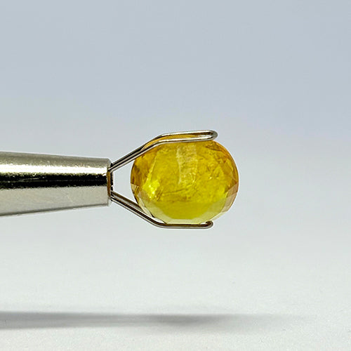 5.65 Carat Bangkok Yellow Sapphire Stone | Natural Thailand Yellow Sapphire | Premium Certified Gemstone
