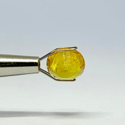 5.65 Carat Bangkok Yellow Sapphire Stone | Natural Thailand Yellow Sapphire | Premium Certified Gemstone