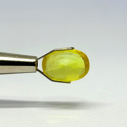 5.75 Carat Bangkok Yellow Sapphire Stone | Natural Thailand Yellow Sapphire | Premium Certified Gemstone