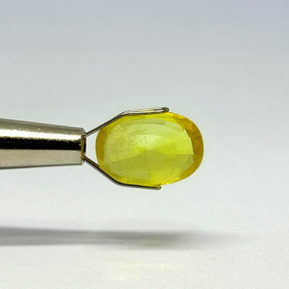 5.75 Carat Bangkok Yellow Sapphire Stone | Natural Thailand Yellow Sapphire | Premium Certified Gemstone