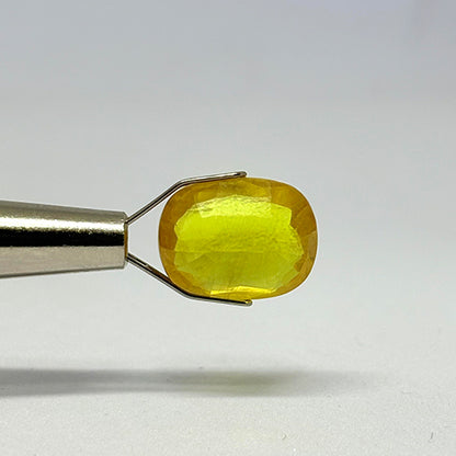 6.07 Carat Bangkok Yellow Sapphire Stone | Natural Thailand Yellow Sapphire | Premium Certified Gemstone