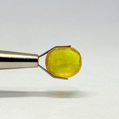 7.85 Carat Bangkok Yellow Sapphire Stone | Natural Thailand Yellow Sapphire | Premium Certified Gemstone