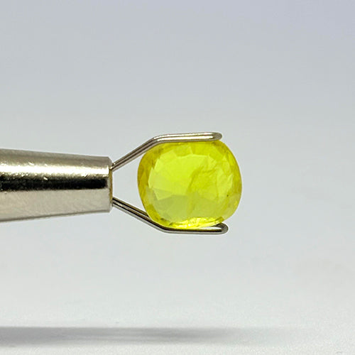 2.97 Carat Bangkok Yellow Sapphire (Pukhraj) Stone | Natural Thailand Pukhraj for Jupiter (Guru) | Certified Gemstone