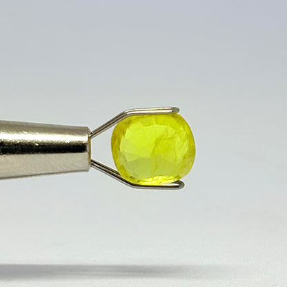 2.97 Carat Bangkok Yellow Sapphire (Pukhraj) Stone | Natural Thailand Pukhraj for Jupiter (Guru) | Certified Gemstone
