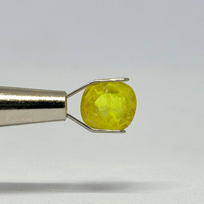 2.97 Carat Bangkok Yellow Sapphire (Pukhraj) Stone | Natural Thailand Pukhraj for Jupiter (Guru) | Certified Gemstone