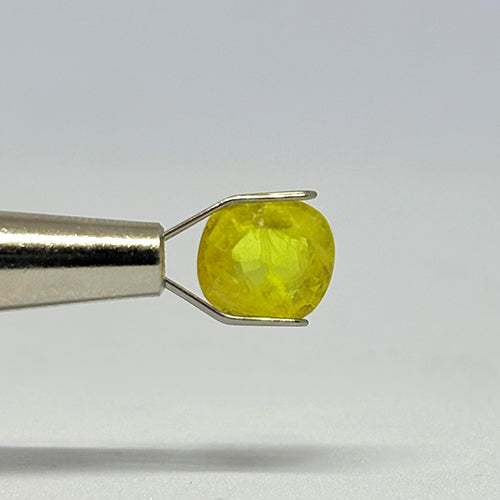 2.97 Carat Bangkok Yellow Sapphire (Pukhraj) Stone | Natural Thailand Pukhraj for Jupiter (Guru) | Certified Gemstone