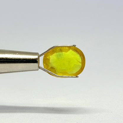 2.97 Carat Bangkok Yellow Sapphire (Pukhraj) Stone | Natural Thailand Pukhraj for Jupiter (Guru) | Certified Gemstone