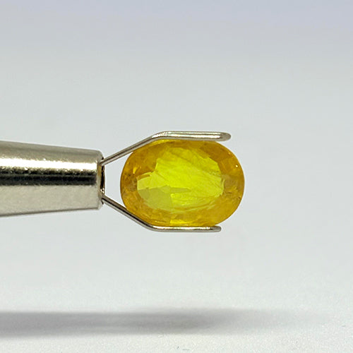 3.30 Carat Bangkok Yellow Sapphire (Pukhraj) Stone | Natural Thailand Pukhraj for Jupiter (Guru) | Certified Gemstone