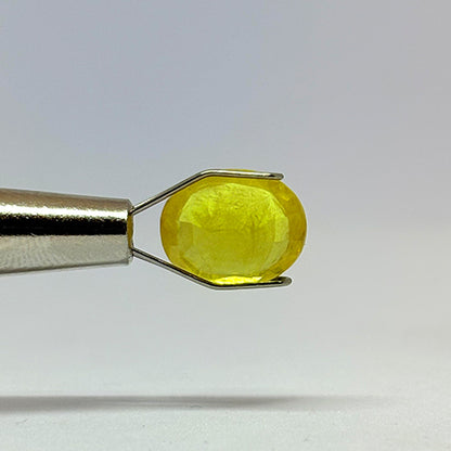 3.32 Carat Bangkok Yellow Sapphire (Pukhraj) Stone | Natural Thailand Pukhraj for Jupiter (Guru) | Certified Gemstone