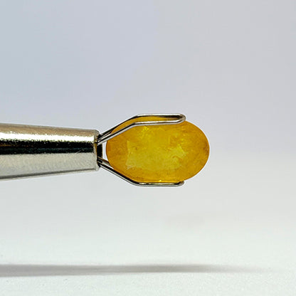 3.50 Carat Bangkok Yellow Sapphire (Pukhraj) Stone | Natural Thailand Pukhraj for Jupiter (Guru) | Certified Gemstone