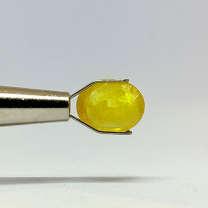 3.67 Carat Bangkok Yellow Sapphire (Pukhraj) Stone | Natural Thailand Pukhraj for Jupiter (Guru) | Certified Gemstone